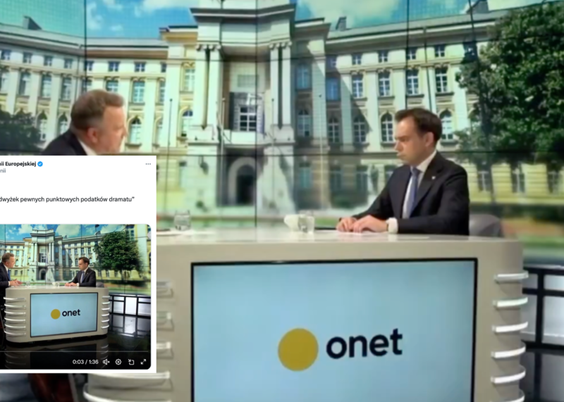 Domański bagatelizuje podwyżki podatków Domański bagatelizuje podwyżki podatków