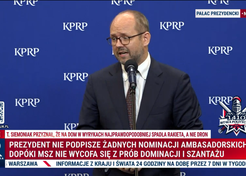 Szef Biura Polityki Międzynarodowej Prezydenta RP, Marcin Przydacz