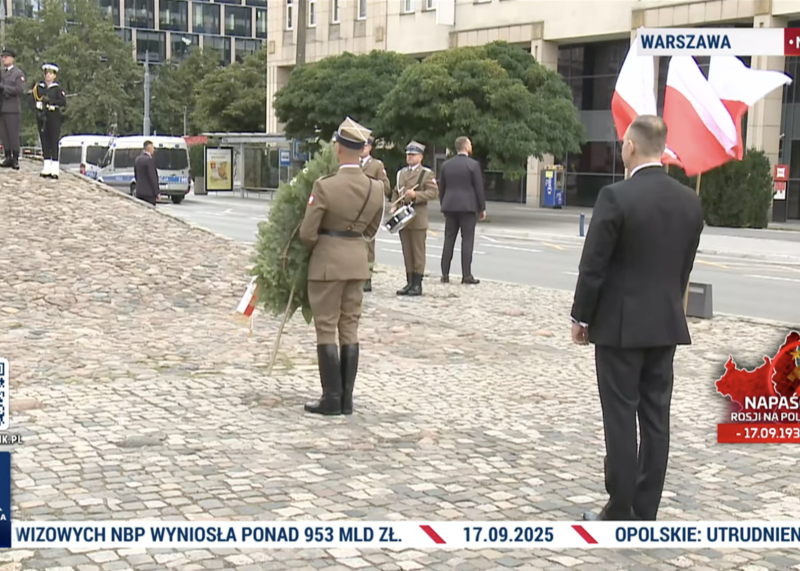 Prezydent Karol Nawrocki oddał hołd 17 września