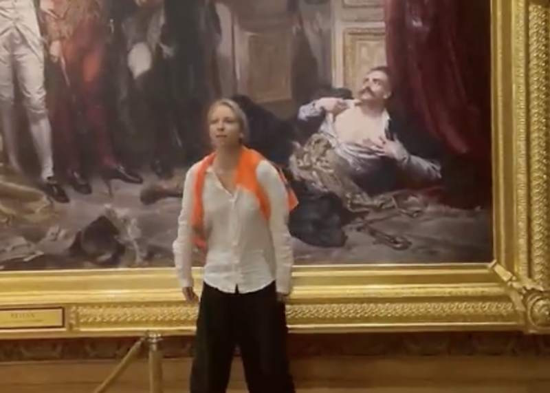 Skandaliczne obnażenie w Muzeum Narodowym