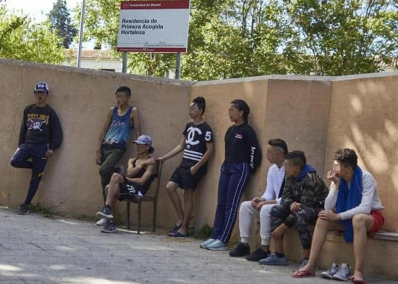 ośrodek dla nieletnich imigrantów w Hortaleza