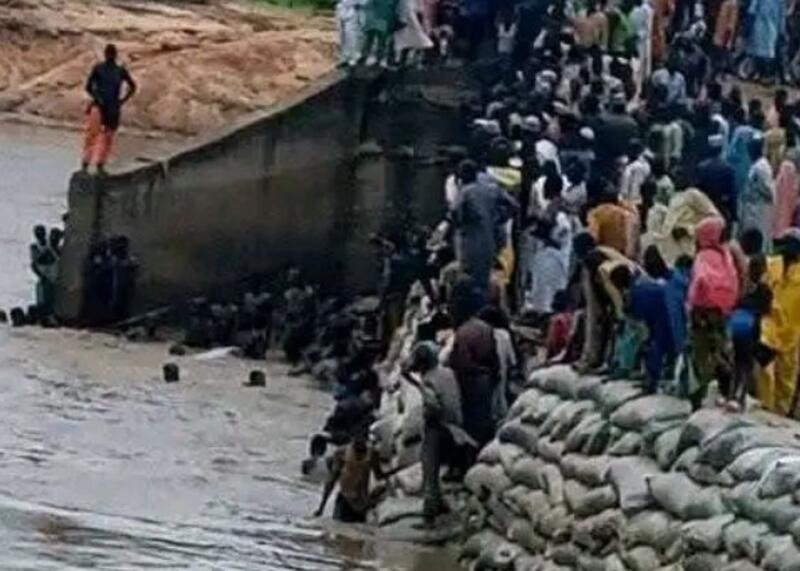 Nigeria - mosty umacniane piaskiem