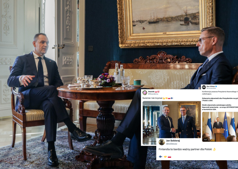 Internauci chwalą wizytę prezydenta