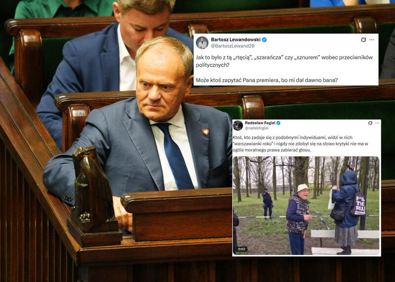 Donald Tusk łączy atak na siedzibę PO z Kaczyńskim