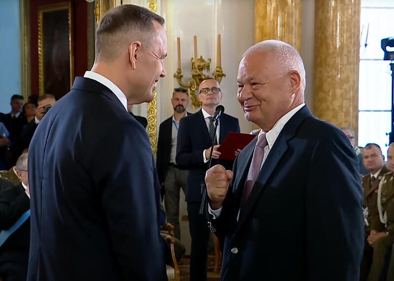 Adam Glapiński i Karol Nawrocki
