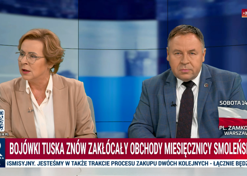 Jadwiga Wiśniewska oraz Marcin Karpiński