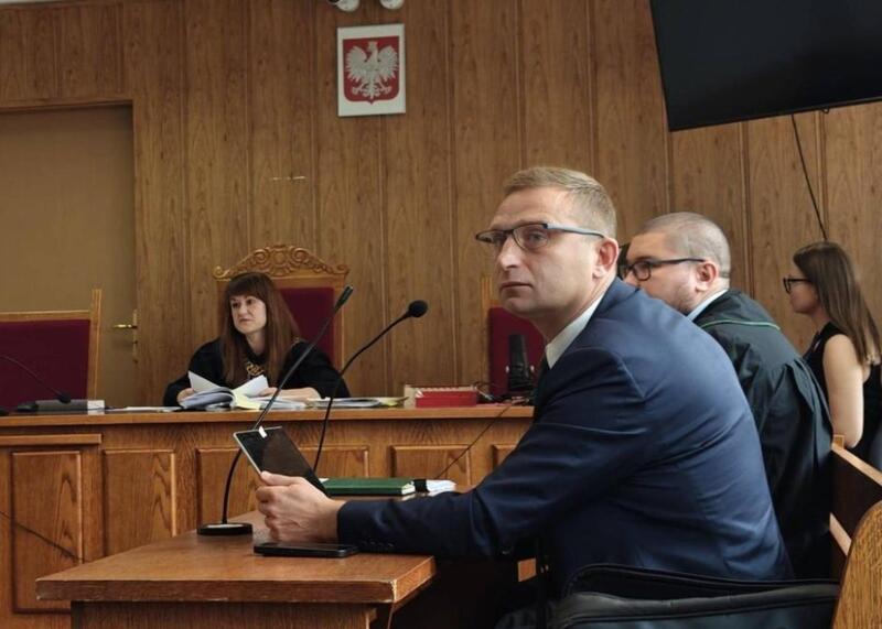 Robert Bąkiewicz w sądzie