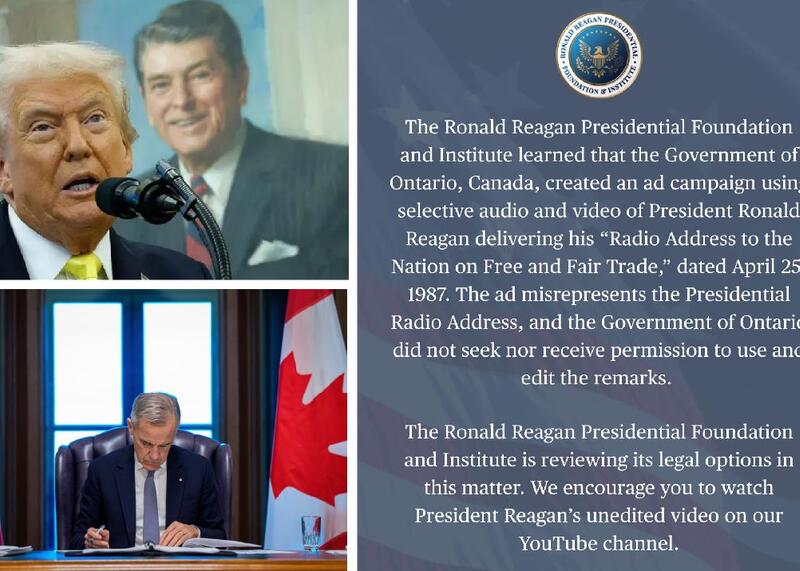Donald Trump i Ronald Reagan