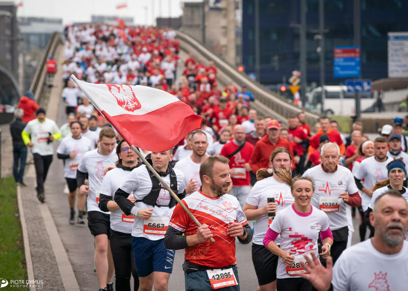 Ubiegłoroczna edycja Biegu Niepodległości