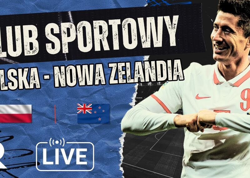 Od 20:30 Klub Sportowy w Republice przed meczem Polska – Nowa Zelandia