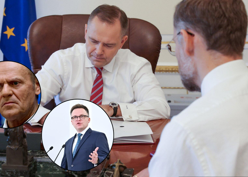 Tusk się zapienił po słowach prezydenta o sędziach