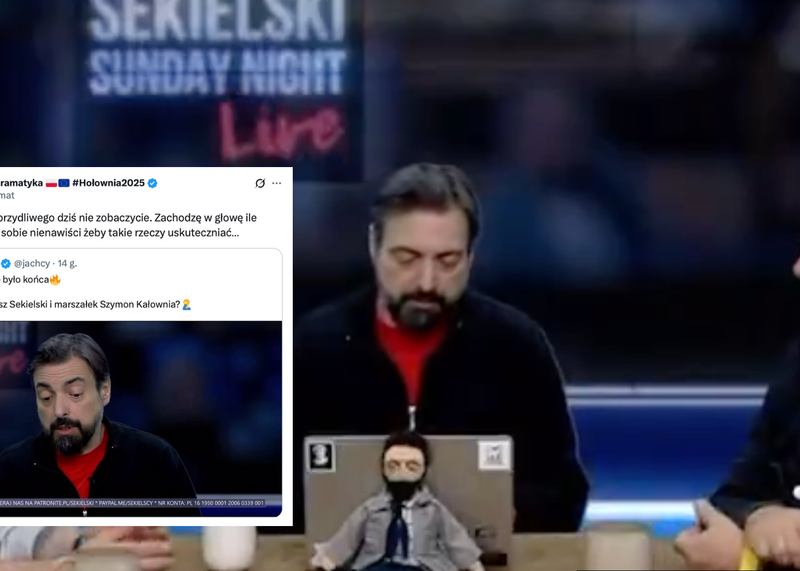 Sekielski obraża Hołownię