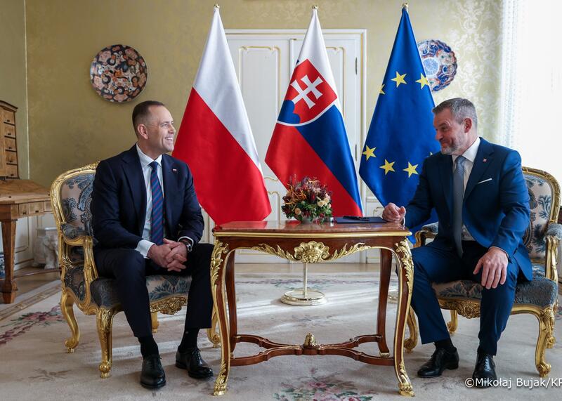 Prezydent Karol Nawrocki w Bratysławie