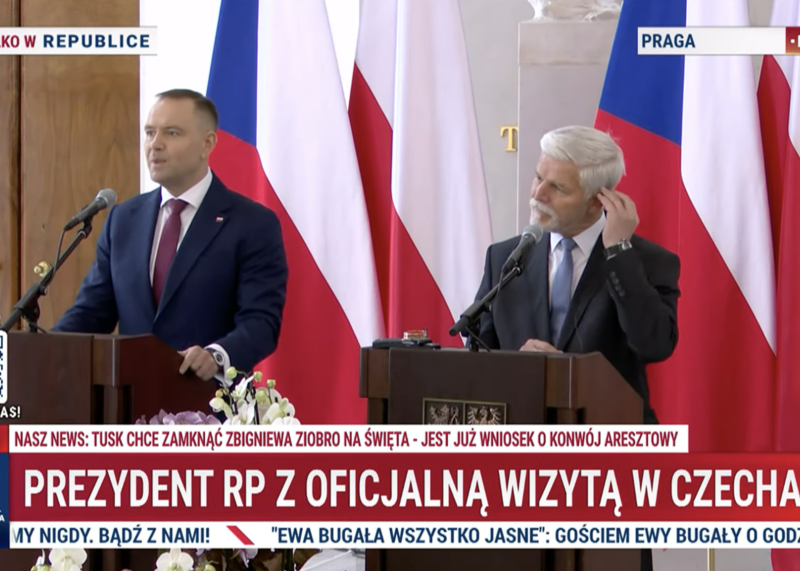 Wspólna konferencja Nawrockiego i Pavla. Jasne deklaracja o Ukrainie, Rosji i przyszłości regionu