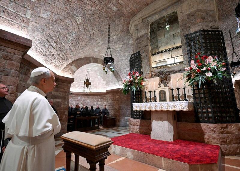 Papież Leon XIV w Asyżu. Mocny apel o nadzieję w trudnych czasach