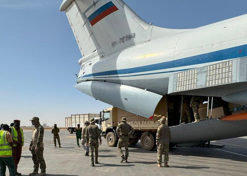 rosyjskie wojska w Afryce