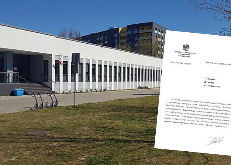 Prokuratura żąda danych od Republiki. Chcą uderzyć w Nawrockiego?