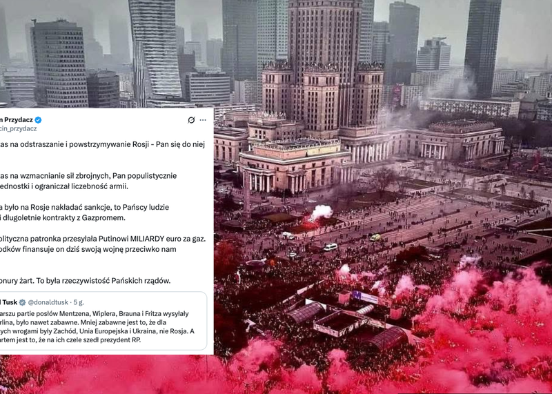 Marcin Przydacz krytykuje Donalda Tuska