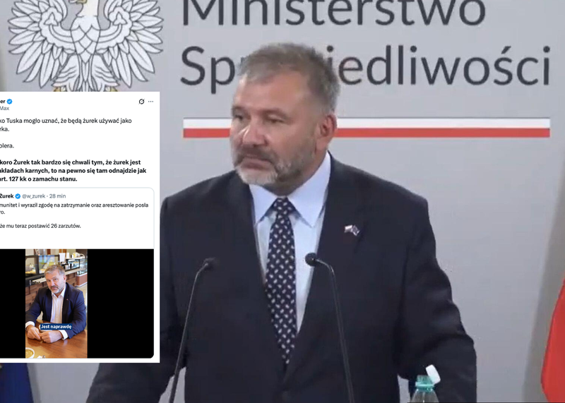 Internauci komentują wpis Waldemara Żurka po decyzji Sejmu ws. Zbigniewa Ziobry