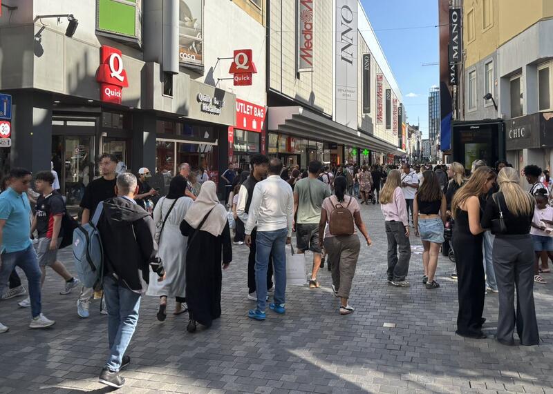 coraz mniej Belgów w Belgii