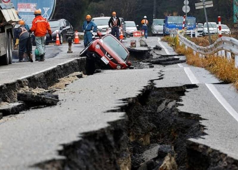 trzęsienie ziemi w Japonii