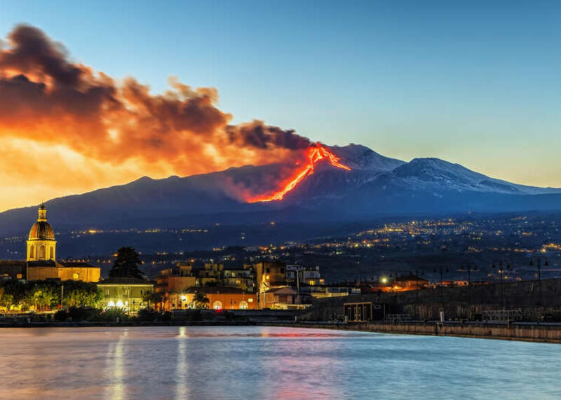 lawa wulkanu Etna
