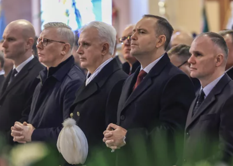 Prezydent Nawrocki w Katowicach. Pamięć o ofierze górników z Wujka trwa