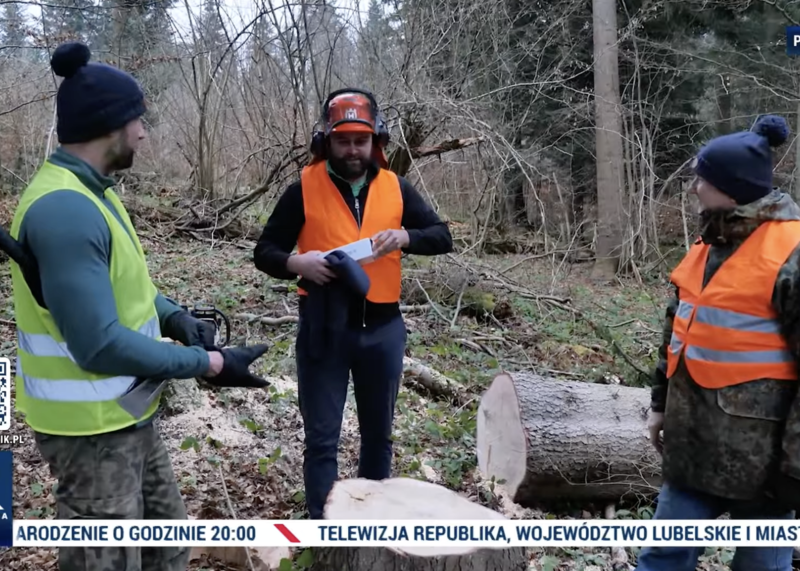 Miłosz Kłeczek w ruchu