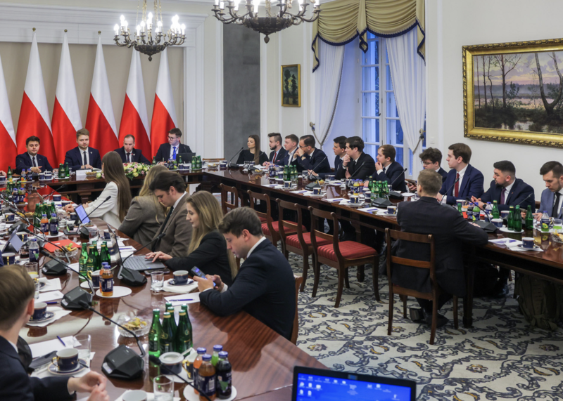 II posiedzenie Rady Młodzieży przy Prezydencie RP