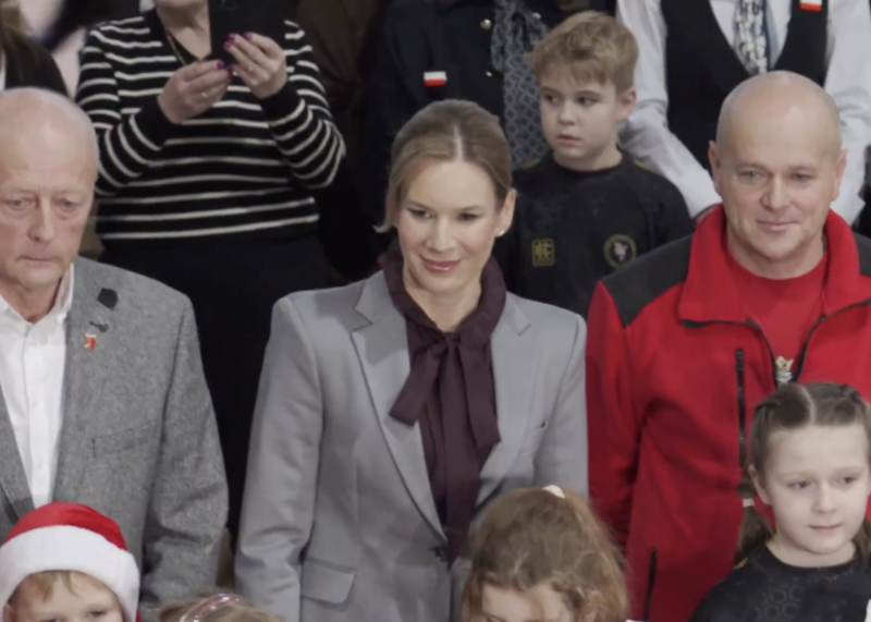 Marta Nawrocka z wizytą w Chociwlu