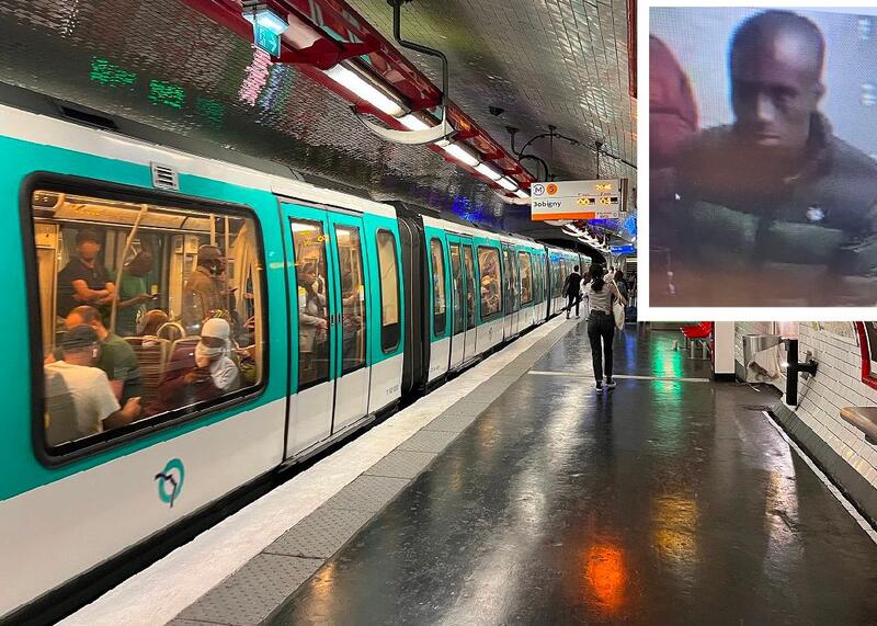 stacja metra w Paryżu