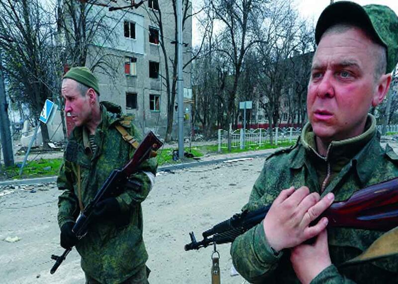 rosyjscy żołnierze