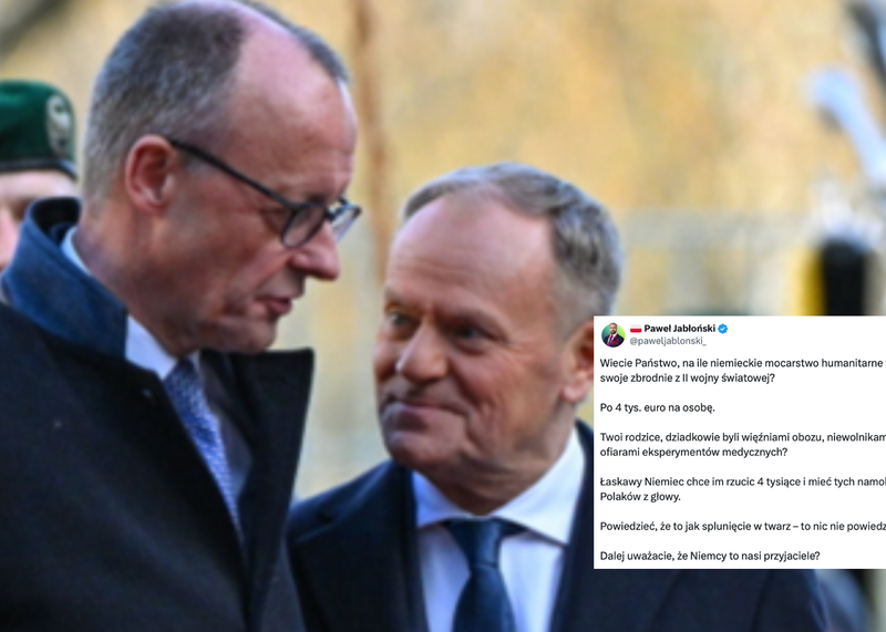 4 tys. euro od Niemców za gehennę II wojny światowej. Ostra reakcja Pawła Jabłońskiego