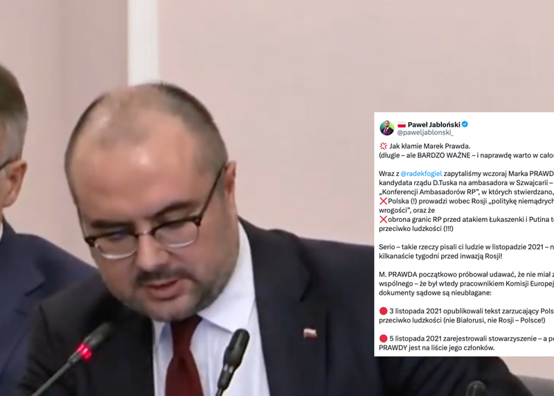 Jabłoński o Marku Prawdzie