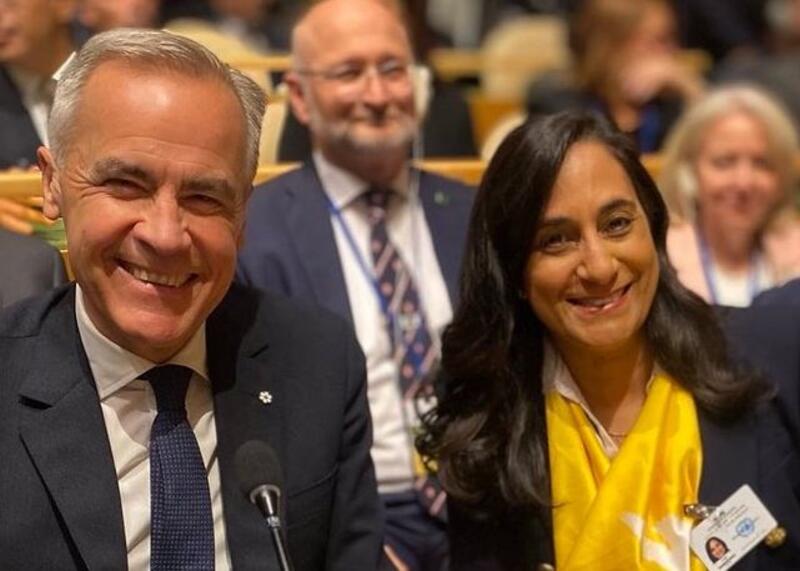 Mark Carney i Anita Anand