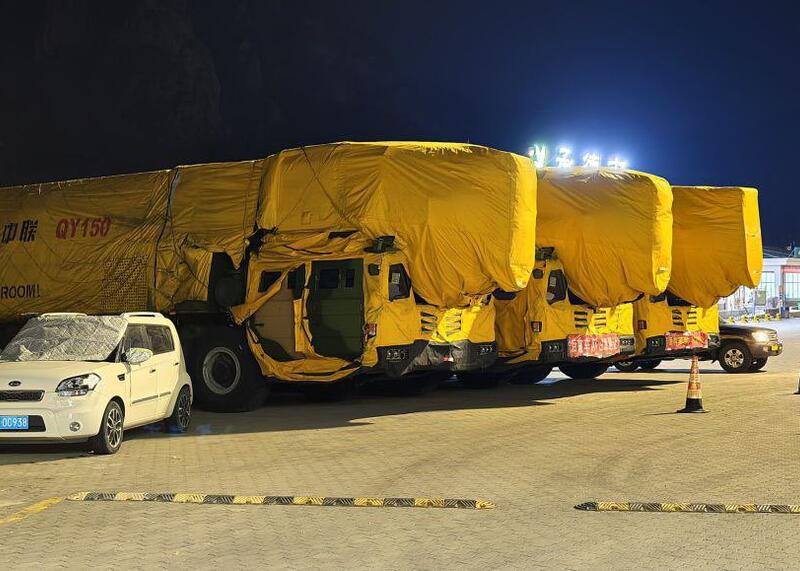 maskowanie rakiet balistycznych przez Chiny