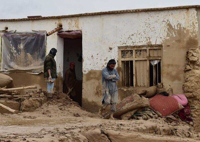 powodzie błyskawiczne w Afganistanie