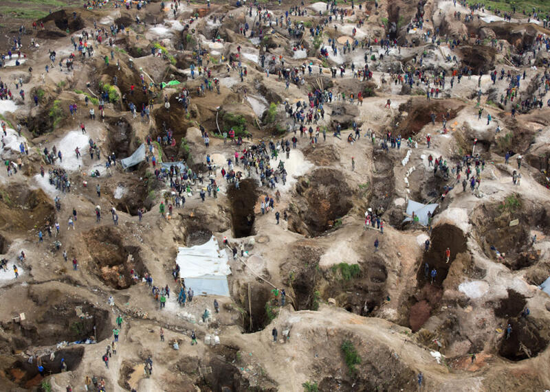 kopalnie koltanu w DR Kongo