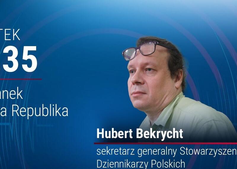 Hubert Bekrycht – sekretarz generalny Stowarzyszenia Dziennikarzy Polskich