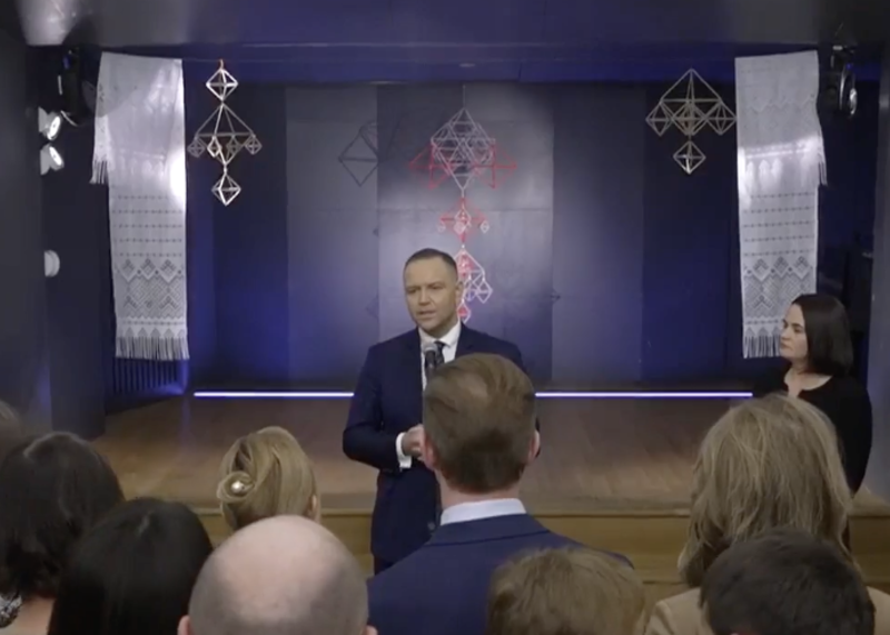 Prezydent Nawrocki spotkał się z Białorusinami w Belwederze