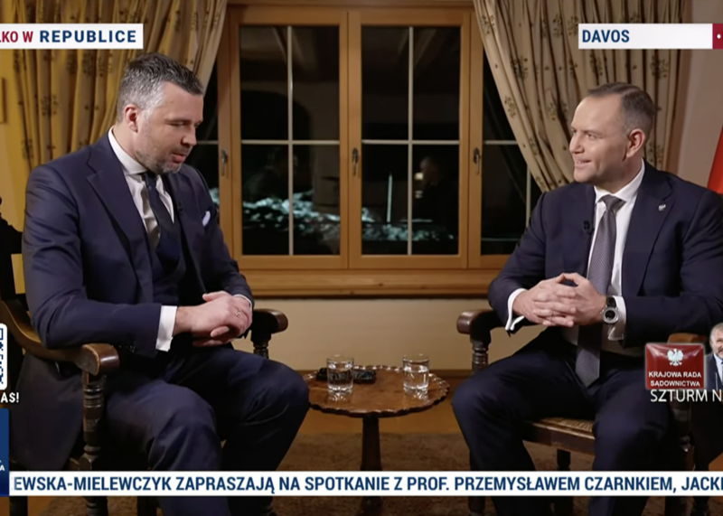 Karol Nawrocki w Republice