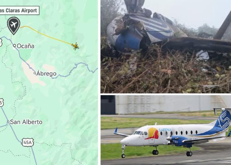 katastrofa samolotowa w Kolumbii