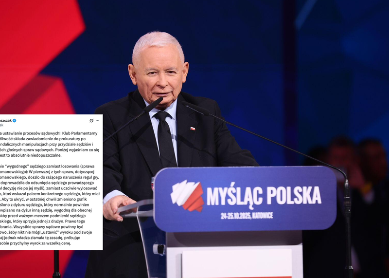 PiS zawiadamia prokuraturę w sprawie sądów