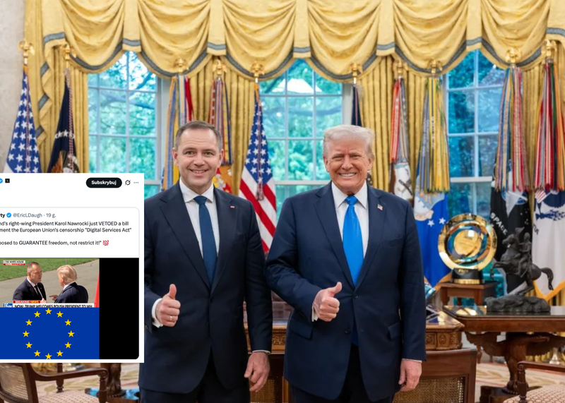 Elon Musk chwali weto Nawrockiego