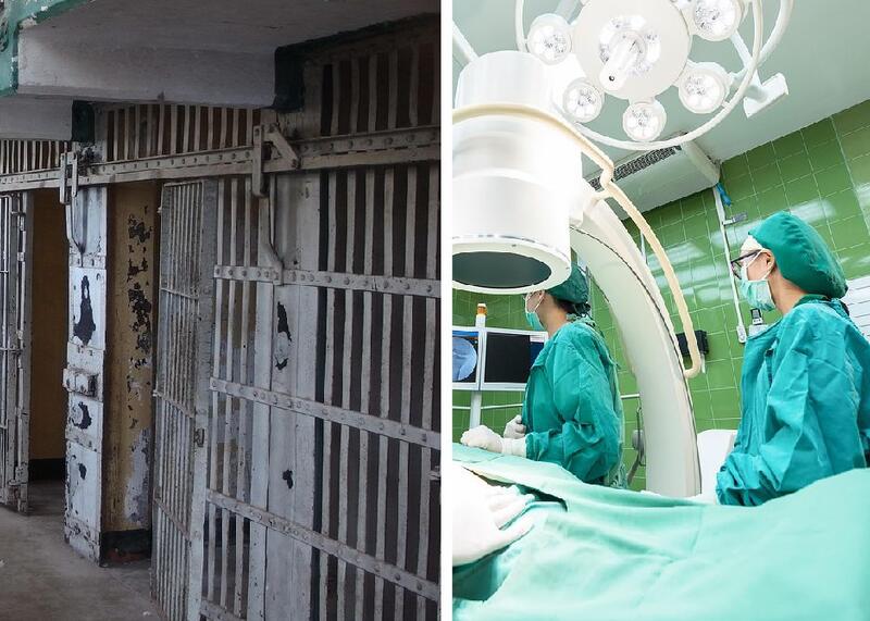 ze szpitala do więzienia