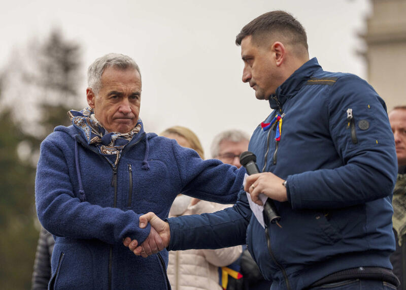 Călin Georgescu i George Simion