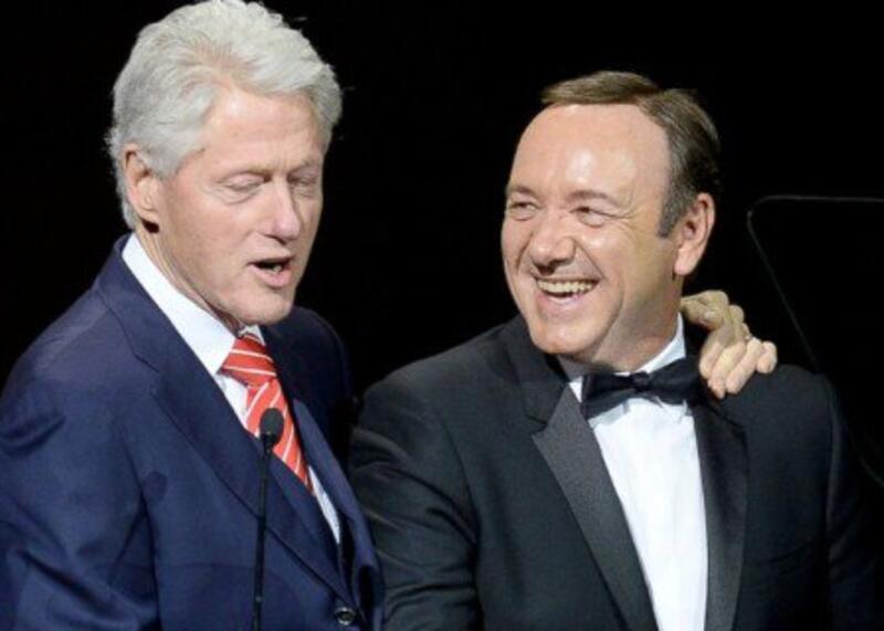 Bill Clinton i Kevin Spacey