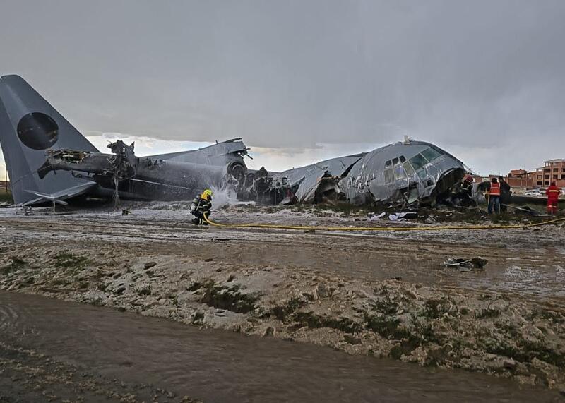 katastrofa samolotu w Boliwii