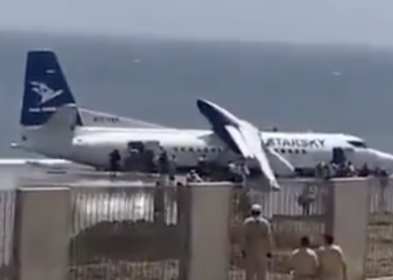 Samolot pasażerski rozbił się u wybrzeży Somalii