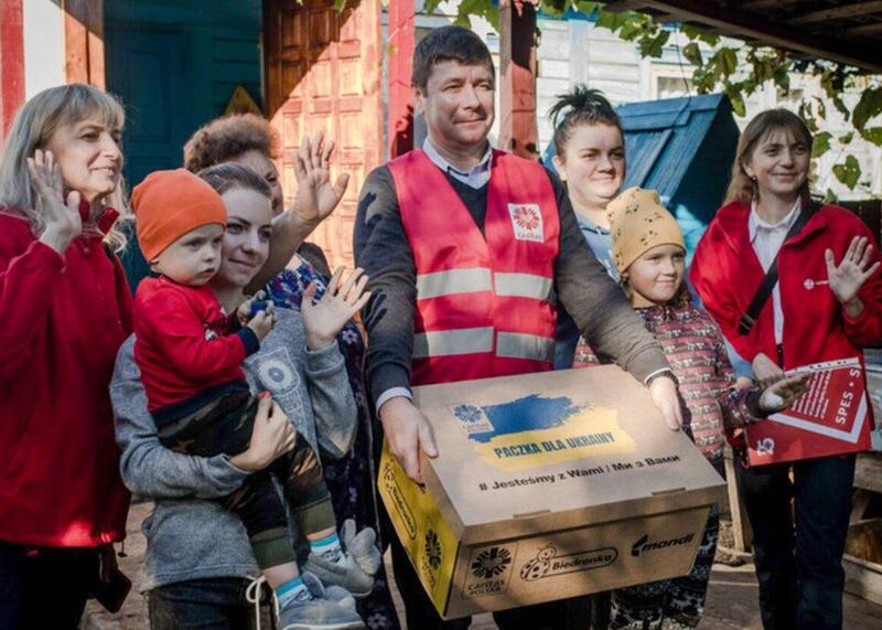 Caritas pomaga Ukrainie